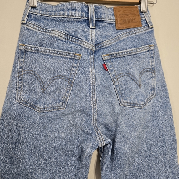 Levi's® Ribcage Stright Ankle Highest High Rise Size 24 - Picture 5 of 9